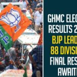 GHMC Election Results 2020: BJP Leads In 88 Divisions, Final Results Awaited,BJP Leads In 88 Divisions,Bharatiya Janata Party,BJP,GHMC Results Updates,GHMC Elections 2020 Results Updates,GHMC Elections 2020 Results,GHMC Results,GHMC Elections BJP Results,#GHMCElections2020Results,GHMC Elections 2020 Results Latest News,GHMC,GHMC Elections 2020 Results Live News,GHMC Elections Results Latest Updates,GHMC Elections 2020 Results Latest Reports,2020 GHMC Elections Results,GHMC Elections 2020 Results Live Updates,Greater Hyderabad Result 2020 LIVE Updates,Mango News