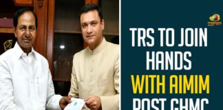 TRS To Join Hands With AIMIM Post GHMC Elections,TRS,TRS Party,CM KCR,KCR,AIMIM,AIMIM Party,GHMC Elections,GHMC Elections 2020,GHMC Elections Latest Updates,2020 GHMC Elections,TRS To Join Hands With AIMIM,TRS To Join Hands With AIMIM Party,TRS Party To Join Hands With AIMIM Post GHMC Elections,Mango News,Telangana Rashtra Samithi,GHMC Polls,GHMC,Ghmc Election News,TRS Join Hands With MIM To Bag Mayor Post,TRS May Need Support Of Others To Win GHMC Mayoral Election,GHMC Mayoral Election,TRS Join Hands With MIM Post GHMC Elections