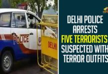 Delhi Police Arrests Five Terrorists Suspected With Terror Outfits,Five Arrested In Delhi After Encounter,Five Suspected Terrorists Arrested From Delhi Shakarpur Area,Delhi Police,Mango News,Delhi Police Arrested 5 Terrorists After Encounter In Shakarpur Area,Delhi Police Arrests Five Terrorists,Terrorist Arrested In Delhi,Five Men With Terror Links Arrested In Delhi,Five Arrested In Delhi Following An Encounter,Latest News on Delhi Police,Delhi Shootout,Delhi Police Suspected With Terror Outfits,Delhi Police Arrested Five Terrorists