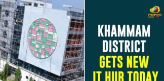Khammam District Gets New IT Hub Today,Mango News,Minister KTR,KTR,IT,Industries Department,IT And Industries Department,Minister KTR Held A Review,Minister KTR Latest News,Minister KTR News,KTR Latest News,Telangana,Telangana State,Telangana Minister KTR Held A Review On IT And Industries Department,Minister KTR Review,KTR to Inaugurate Khammam IT Tower,Khammam IT Hub,Minister KTR Starts IT Hub,Khammam It Hub Works,Telangana News,Khammam IT Tower,Khammam,Khammam District Gets New IT Hub