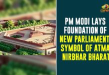 PM Modi Lays Foundation Of New Parliament, Symbol Of Atma Nirbhar Bharat,PM Launches Work For New Parliament Complex,New Parliament Building,PM Modi Lays Foundation Stone Of New Parliament Building,Narendra Modi,Modi,Prime Minister Of India,PMO India,PMO,PM Narendra Modi,PM Modi,PM Modi Speech,Pm Narendra Modi Speech,PM Of India,Pm Modi Latest Updates,India,Narendra Modi,Modi Speech Today,Parliament,Parliament Building,Foundation Stone,New Parliament Building,New Parliament,Mango News,PM Modi Lays Foundation Stone Of New Parliament Building