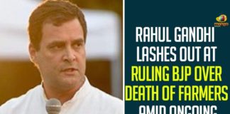 Rahul Gandhi Lashes Out At Ruling BJP Over Death of Farmers Amid Ongoing Protests,Rahul Gandhi,Rahul Gandhi Latest News,Rahul Gandhi Latest Updates,Rahul Gandhi Lashes Out At Ruling BJP,Death of Farmers Amid Ongoing Protests,Farmers Death,Rahul Gandhi Criticised BJP Over Farmers Death Due To The Ongoing Protests,Mango News,Farmers Protest Updates,Farmers Protest,Farmers Protest News,Agri Laws,Farms Laws,Farmers Of Haryana And Punjab,Haryana,Punjab,Chalo Dilli,Chalo Dilli Protest,Three Farm Bills,Rahul Gandhi Lashes Out At Ruling BJP Over Death of Farmers