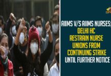 AIIMS V/S AIIMS Nurses: Delhi HC Restrain Nurse Unions From Continuing Strike Until Further Notice,AIIMS Vs AIIMS Nurses,AIIMS,All India Institute Of Medical Sciences,Aiims Strike,AIIMS Nurses On Strike,Nursing Union Strike,AIIMS Nursing Union Strike,AIIMS Nurse On Strike,Delhi Hc On AIIMS Strike,High Court On Nurse Strike,AIIMS Nursing Staff Call Off Strike,Mango News,Delhi High Court Restrains AIIMS Nurses Union From Continuing With Indefinite Strike,Delhi HC Restrains AIIMS Nurses From Continuing With Strike,Delhi HC Restrains AIIMS Nurses Union From Continuing Indefinite Strike,AIIMS,AIIMS Nurses,AIIMS Nurses News,Delhi HC,Delhi