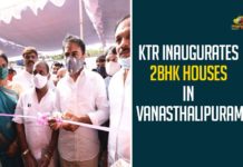 KTR Inaugurates 2BHK Houses In Vanasthalipuram,KTR Inaugurates 2BHK Houses In Vanasthalipuram,Telangana,KTR Launches 2BHK Houses In Vanasthalipuram,KTR On Wednesday Inaugurated Double Bedroom Houses In Vanasthalipura,Mango News,2BHK Houses,Municipal Administration and Urban Development Minister KTR,Vanasthalipuram,KTR Double Bedroom Houses,MinisterKT Rama Rao,Vanasthalipuram 2BHK Houses,Double Bedroom Houses In Vanasthalipuram,Minister KTR Inaugurates 2BHK Dignity Houses,IT Minister KTR,Minister KTR,KTR,KTR speech,TRS Working President,KTR Latest News,Telangana IT Minister,KTR live,trs,CM KCR,Double Bedroom Houses,Vanasthalipuram,Vanasthalipuram News,Telangana News,KTR Inaugurates 2BHK Houses