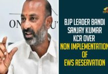 BJP Leader Bandi Sanjay Kumar Criticises KCR Over Non Implementation Of EWS Reservation,Mango News,BJP MP Bandi Sanjay Responds Non Implementation Of EWS Reservation,BJP MP Bandi Sanjay,Bandi Sanjay,Bandi Sanjay Press Meet,Bandi Sanjay Latest News,Bandi Sanjay Speech,Bandi Sanjay Live,KCR Latest News,Bandi Sanjay vs KCR,Bandi Sanjay Latest,CM KCR,Hyderabad,BJP,BJP Latest News,Telangana News,Telangana,BJP Leader Bandi Sanjay Kumar Criticises KCR,EWS Reservation,EWS,BJP Leader Bandi Sanjay Kumar,Bandi Sanjay Kumar,BJP MP Bandi Sanjay Kumar Criticises KCR,Non Implementation Of EWS Reservation,BJP Leader Bandi Sanjay Kumar On EWS Reservation