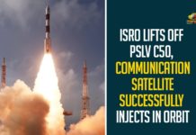 ISRO Lifts Off PSLV C50, Communication Satellite Successfully Injects In Orbit,ISRO PSLV-C50 Rocket Launch,CMS-01 Satellite Successfully Injected into Orbit,ISRO ISRO PSLV-C50 Mission Successful,Communication Satellite Placed In Orbit,PSLV-C50 Mission,ISRO Communication Satellite CMS-0,Launch Communication Satellite,Communication Satellite,CMS-01,ISRO Launch Communication Satellite CMS-01,PSLV-C50 Mission ISRO,Mango News,ISRO PSLV-C50 Rocket Launch Live Updates,PSLV-C50 Successfully Places CMS-01 Into A Geosynchronous Transfer Orbit,PSLV-C50 Mission,ISRO Communication Satellite CMS-01 Launch,ISRO PSLV-C50 Places Communication Satellite Into Orbit,ISRO PSLV-C50 Rocket Successfully Launched