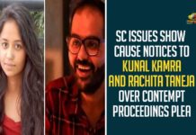 SC Issues Show Cause Notices To Kunal Kamra And Rachita Taneja Over Contempt Proceedings Plea,SC Issues Show Cause Notices To Kunal Kamra And Rachita Taneja,Cartoonist Rachita Taneja,Trouble For Kunal Kamra,Rachita Taneja,Kunal Kamra,Kunal Kamra Latest,Kunal Kamra News,Kunal Kamra Supreme Court,Kunal Kamra Supreme Court Case,Kunal Kamra Supreme Court Tweet,Kunal Kamra Supreme Court Video,Kunal Kamra Supreme Court Controversy,Supreme Court Issues Show Cause Notices To Kunal Kamra And Rachita Taneja,Contempt Cases,Kunal Kamra And Rachita Taneja Contempt Case,Mango News,SC Issues Show Cause Notices To Kunal Kamra And Rachita Taneja,Contempt Proceedings Plea
