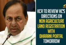 KCR To Review HC's Directions On Non Agriculture Land Registration With Dharani Portal Tomorrow,CM KCR Review Meeting on Non-Agriculture Land Registration Tomorrow,CM KCR Review On Non Agricultural Registrations Tomorrow,High Court,Non Agricultural Registrations,Telangana Registrations,Dhrani Portal,Dharani Portal Registrations In Telangana,Non Agricultural Land Registration,Land Registration In Telangana,KCR On Non Agricultural Land Registration,Land Registrations In Telangana,Non Agricultural Lands In Telangana,Telangana New Registration,Telangana,Telangana News,Dharani Portal Telangana,Telangana High Court,CM KCR,KCR Latest,KCR,Telangana High Court,Telangana High Court LRS,Non Agricultural Land Registration In Telangana,Non Agricultural Land Registration,Mango News