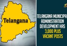 Telangana Municipal Administration Development Has 3000 Plus Vacant Posts,Telangana Municipal Administration And Urban Development,Around 3000 Vacant Posts,Telangana Municipal Administration,Telangana Urban Development,Telangana Municipal Administration Development Vacant Posts,Mango News,Telangana Municipal Administration Has 3000 Plus Vacant Posts,Hyderabad Metropolitan Development Authority,HMDA,DMA,DTCP,Public Health,Engineering wing,Directorate of Municipal Administration,Agriculture Department,Endowments Department,Warehousing,TS Municipal Administration Development Vacant Posts,Telangana Latest News,Telangana News,Telangana Posts