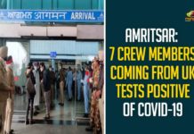 Amritsar: 7 Crew Members Coming From UK Tests Positive Of COVID-19,Protests At Amritsar Airport Over Re-testing Of Passengers From UK,Coronavirus,UK,Boris Johnson,COVID-19,Amritsar Airport,UK Covid,Amritsar Airport Over Re-testing Of Passengers From Uk,Amritsar,7 Passengers And Crew Member On Flight From Uk Test Positive For Covid,UK return,7 Passengers Crew Member In Amritsar,New COVID-19 strain,Flights From UK,7 Passengers And Crew Member In Amritsar,7 Crew Members Coming From UK Tests Positive,New Corona strain,7 Crew Members From UK Tests Positive Of COVID-19,Amritsar COVID-19,Amritsar News,Mango News