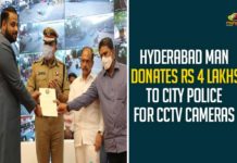 Hyderabad Man Donates Rs 4 Lakhs To City Police For CCTV Cameras,Hyderabad Man Donates Rs 4 Lakhs To Police For CCTV Cameras,Hyderabad Man Donates Rs 4 Lakhs To Police For CCTV Cameras,Hyderabad Man Donates Rs 4 Lakhs To Police,Hyderabad,Hyderabad News,Hyderabad Police,Hyderabad City Police,CCTV,CCTV Cameras,Hyderabad Police CCTV Cameras,Hyderabad Man Donates Rs 4 Lakhs,Hyderabad Man Donates Rs 4 Lakhs For CCTV Cameras,Hyderabad Man,Mango News,Donates,Hyderabad Man Donates To City Police,City Police News,Hyderabad City Police News,Mohammed Asif Hussain Sohail,Chairman of Sakina Foundation