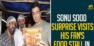 Sonu Sood Surprise Visits His Fan's Food Stall In Hyderabad,Sonu Sood,Hyderabad,Roadside Food Stall,Anil,Siddipet,Bollywood,Sonu Sood Latest News,Sonu Sood Suprise Visit,Sonu Sood Surprise Visit To Fast Food,Sonu Sood Visit To Fast Food Stall,Laxmi Sonu Sood Fast Food Centre,Sonu Sood Surprise Visit To His Fan Fast Food Center At Hyderabad,Sonu Sood Help For People,Sonu Sood At Hyderabad,Mango News,Sonu Sood Pays Surprise Visit To Fan Roadside Food Stall In Hyderabad,Sonu Sood Surprise Visit To His Fan Food Stall,Sonu Sood Pays Surprise Visit To Fan Roadside Food Stall In Hyderabad,Sonu Sood Surprise Visits,Fan Food Stall In Hyderabad