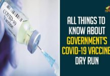 All Things To Know About Government's COVID-19 Vaccine Dry Run,Government Begins Covid-19 Vaccine Dry Run In Four States,All You Need To Know About Vaccine Dry Run,Coronavirus Vaccine Dry Run,Coronavirus Vaccine Dry Run: Government Begins Covid-19,Covid 19 Vaccine Dry Run Explained,Coronavirus Vaccine Dry Run Begins In Four States,All Things To Know About COVID-19 Vaccine Dry Run,Mango News,Central Government Started Dry Runs,Novel Coronavirus Vaccination Programme,Dry Runs,Union Ministry For Health And Family Welfare,COVID-19 Vaccine Dry Run Details,Government's COVID-19 Vaccine,COVID-19 Vaccine Updates