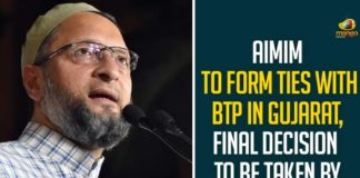 AIMIM To Form Ties With BTP in Gujarat, Final Decision To Be Taken By President Owaisi,Imtiyaz Jaleel,Imtiaz Jaleel News,AIMIM Aurangabad MP Imtiaz Jaleel,Imtiyaz Jaleel West Bengal,Imtiyaz Jaleel Aurangabad,Aurangabad MP Imtiyaz Jaleel,MP Imtiyaz Jaleel,AIMIM Aurangabad MP Imtiaz Jaleel Speech,Aurangabad MP Imtiyaz Jaleel Shapath,Aurangabad MP Imtiyaz Jaleel Lok Sabha,Imtiyaz Jalil,Bengal Election 2021,West Bengal Elections,West Bengal Election 2021,Owaisi,AIMIM To Fight Gujarat Assembly Polls With BTP,AIMIM To Tie Up With BTP In Gujarat,Mango News,AIMIM President Owaisi,AIMIM Party To Form Ties With BTP in Gujarat
