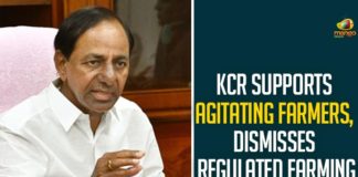 KCR Supports Agitating Farmers, Dismisses Regulated Farming,CM KCR Chaired High Level Meeting On Agricultural Activities,Mango News,No Need To Implement Regulated Farming In Telangana Says CM KCR,CM KCR Review,CM KCR Review On Controlled Farming,Telangana May Do Away With Crop Regulation,Farming Policy,Telangana Latest News Updates,CM KCR,Controlled Cultivation System,Farmers Choice,No Need,CM KCR,TRS,KTR,Agricultural,Agriculture News,CM KCR Latest News,Telangana Farmers,Telangana,Telangana News,Telangana Agricultural,Telangana Govt,Regulatory Farming Policy,Farming,Telangana Govt on Regulatory Farming Policy