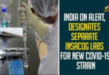 India On Alert, Designates Separate Insacog Labs For New COVID-19 Strain,High Alert In India,New UK Strain Of Covid-19,New Coronavirus Strain,Covid-19 Variant Updates,UK Coronavirus Variant,New Strain Of Coronavirus,New Coronavirus Strain UK,New Coronavirus Strain Latest News,News COVID-19 Strain,News COVID-19 Strain Updates,News COVID-19 Strain Latest News,Mango News,Central Government,Central Set Up Specific Testing Centres For Covid-19 New Strain,Coronavirus,Specific Testing Centres,Covid-19 New Strain Testing Centres,Insacog Labs For New COVID-19 Strain,Designates Separate Insacog Labs