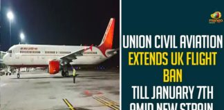 Union Civil Aviation Extends UK Flight Ban Till January 7th Amid New Strain Of COVID-19,New Coronavirus Strain,Covid-19 Variant Updates,UK Coronavirus Variant,New Coronavirus Strain UK,New Coronavirus Strain Latest News,News COVID-19 Strain,News COVID-19 Strain Updates,News COVID-19 Strain Latest News,Mango News,India To Extend Ban On UK Flights,New Covid-19 Strain,India Extends Suspension Of Flights From UK,Centre Extends UK Flight Ban Over Mutant Coronavirus,Union Civil Aviation Extends UK Flights Ban Till Jan 7 Over New Covid-19 Strain,Union Civil Aviation Extends Ban on Flights,UK Flights,UK Flights Ban,India,Centre Extends Ban on UK Flights Till January 7th