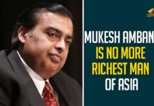 Mukesh Ambani Is No More Richest Man Of Asia,Mango News,Ambani Is No Longer Asia's Richest Man,reliance Industries Chairman Mukesh Ambani,asia's Richest Person,mukesh Ambani No Longer Asia Richest Man,zhong Shanshan,Mukesh Ambani,Mukesh Ambani Latest news,Richest Man Of Asia,Richest Man,Asia's Richest Person,Chairman of Reliance Industries,Reliance,Reliance Industries,Reliance Mukesh Ambani Is No More Richest Man Of Asia,Businessman Zhong Shanshan