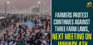 Farmers Protest Continues Against Three Farm Laws, Next Meeting On January 4th,Mango News,Farmers Protest,Farmers Protest Live,Farmers Protest In Delhi,Farmer Protest News Today,Farmer Protest News Live,Farmer Protest News Latest,Farmers Protest Live Today,Farmer Protest Live,Farmers Protest Live News,Farmers Protest Latest Update,Benefits Of Farm Laws,Farm Laws,Farmers of Madhya Pradesh,Farmers Protest Continues,Farmers Protest Continues Next Meeting On January 4th,Next Meeting On January 4th Meet On Jan 4th
