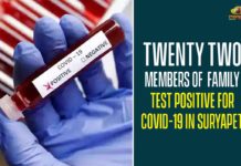 Twenty Two Members Of Family Test Positive For COVID-19 In Suryapet,Suryapet,suryapet Latest News,suryapet Coronavirus,suryapet Corona Cases,suryapet News,suryapet News Telugu,22 Members In Family Tested Covid Positive,suryapet District,22 Of Family Test Covid Positive,covid Positive,covid Positive At Post Funeral C,post-funeral Ceremony In Suryapet,22 Of Family Test Covid Positive At Post-funeral Ceremony In Suryapet,22 Members In Family Tested Covid-19 Positive,Twenty Two Members Of Family Test Positive