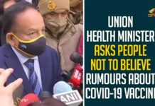 coronavirus news, Coronavirus News Updates, coronavirus vaccine, Coronavirus Vaccine In India, coronavirus vaccine News, coronavirus vaccine updates, covid 19 vaccine, Covid-19 Vaccination Dry run, Covid-19 Vaccine Distribution, COVID-19 Vaccine Dry Run Details, Rumours about COVID-19 Vaccine, Union Health Minister