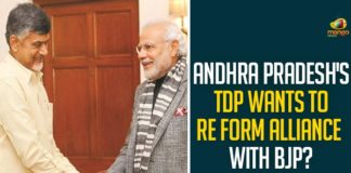 andhra pradesh, Andhra Pradesh Political News, Andhra Pradesh Political Updates, Andhra Pradesh TDP, Andhra Pradesh TDP Wants To Re Form Alliance With BJP, Bharatiya Janata Party, Mango News, National Democratic Alliance, TDP, TDP Political News, TDP Re Alliance With BJP, TDP Wants To Re Form Alliance With BJP