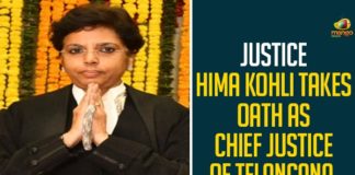 CJ of Telangana HC, Hima Kohli, Hima Kohli Sworn in as Chief Justice of Telangana High Court, Hon’ble Ms. Justice Hima Kohli, Justice Hima Kohli, Justice Hima Kohli News, Justice Hima Kohli take charge as CJ of Telangana HC, Justice Hima Kohli Take Oath, Justice Hima Kohli Take Oath As CJ Of Telangana HC, Mango News, Telangana HC, Telangana HC CJ, Telangana HC New CJ
