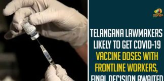 coronavirus vaccine, coronavirus vaccine News, covid 19 vaccine, COVID-19 Vaccine For Frontline Workers, COVID-19 Vaccine In Telangana, Mango News, Telangana Corona Vaccine Distribution, Telangana Corona Vaccine Distribution News, Telangana governor inspects Covid-19 vaccine, Telangana Health Department, Telangana Lawmakers To Get COVID-19 Vaccine, Telangana lawmakers to get vaccine jab