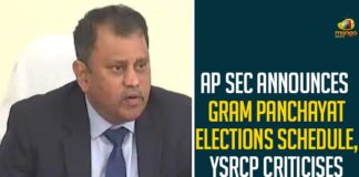 Andhra Gram Panchayat elections, Andhra Pradesh panchayat elections, Andhra Pradesh panchayat elections News, Andhra Pradesh Panchayat Polls, Andhra Pradesh SEC, Andhra Pradesh SEC announces gram panchayat polls, AP Gram Panchayat Elections, AP Gram Panchayat Elections Schedule, AP SEC Announces Gram Panchayat Elections, AP SEC Announces Gram Panchayat Elections Schedule, Gram Panchayat Elections In AP, Mango News