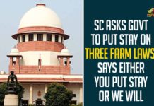 Centre to put stay on implementation of farm laws, Farmers Protest, Farmers Protest Live, Farmers Protest Live News Updates, Farmers Protest News, Mango News, SC Asks GoI To Put Stay On Three Farm Laws, SC says it intends to stay farm laws, SC tells government to stay farm laws, Stay implementation of farm laws, Three Farm Laws