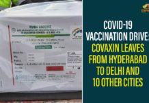 Coronavirus vaccine drive, Coronavirus Vaccine Drive In India, COVAXIN, COVAXIN Leaves From Hyderabad To Delhi, covid 19 vaccine, Covid-19 Vaccination Drive, COVID-19 Vaccine Drive, COVID-19 Vaccine Drive In Telangana, etala rajender, Health Minister Etala Rajender, Mango News, Telangana COVID-19 Vaccine Drive, Telangana Government Urges Special Doctor Teams, Telangana Health Minister