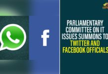 Parliamentary Committee On IT Issues Summons To Twitter And Facebook Officials digital safety of the citizens of India, facebook, Information Technology, IT Issues Summons To Twitter And Facebook Officials, Mango News, Ministry of Electronics and Information Technology, National News, Parliamentary Committee On IT Issues Summons, Parliamentary Standing Committee, Parliamentary Standing Committee On Social Media, Shashi Tharoor, twitter