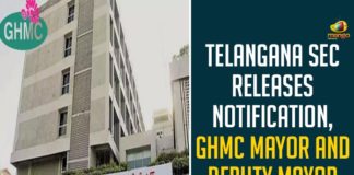 Deputy Mayor Elections, GHMC Mayor, GHMC Mayor And Deputy Mayor Elections, GHMC Mayor Elections, Mango News, Notification For GHMC Mayor Elections, SEC releases Gazette Notification, Telangana Deputy Mayor Elections, Telangana GHMC Mayor Elections, telangana latest news, Telangana news, Telangana SEC Releases Notification