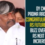 Deputy Speaker Padma Rao Goud, Deputy Speaker Padma Rao Goud Congratulated Minister KTR, KTR, KTR As CM of Telangana, KTR As Future CM of Telangana, KTR Set to Replace Father KCR as Telangana CM, Mango News, Minister KTR As Future CM of Telangana, Padma Rao Goud Congratulated Minister KTR, Telangana CM, Telangana Next CM, Telangana Next CM KTR