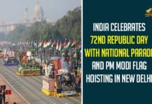 72nd Republic Day, 72nd Republic Day Celebrations Conducted Grandly In Delhi, bjp, BJP Latest News, COVID-19, January 26th, Mango News, modi, New Delhi, PM Modi, PM Modi best speeches, PM Modi Latest News, PM Modi latest speech, PM Modi live, pm narendra modi, PM Narendra Modi Participates In 72nd Republic Day Celebrations, Republic Day, Republic Day 2021, Republic Day Celebrations