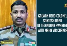 Col Santosh Babu Family, Col Santosh Babu Wife, Colonel Santosh Babu, Colonel Santosh Babu Awarded With Maha Vir Chakra, Galwan Hero Colonel Santosh Babu Awarded, Galwan Valley clash, Maha Vir Chakra, Maha Vir Chakra award to Colonel Santosh Babu, Maha Vir Chakra for Galwan braveheart Col Santosh Babu, Maha Vir Chakra for Santosh Babu, Mango News, Martyr Colonel Santosh Babu, Santosh Babu father