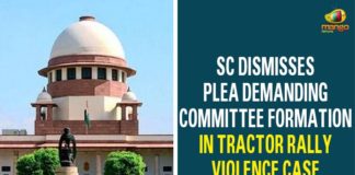 Delhi Farmers Protest, Delhi tractor rally, Delhi tractor rally incident, Farmers, Farmers Protest, Farmers Protest Against Farm Bills, Farmers Protest Against Farm Laws, Farmers Tractor Rally Violence, Mango News, SC Dismisses Plea Demanding Committee Formation, tractor rally, Tractor Rally Violence, Tractor Rally Violence Case