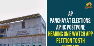 andhra pradesh, AP Panchayat Elections, AP SEC, ap sec e watch app, AP SEC E-Watch App For AP Panchayat Elections, AP SEC launched e-Watch app, E Watch Application Launch, eWatch app for lodging election, Mango News, New E Watch Application, SEC launches e-Watch app, SEC Nimmagadda launches eWatch app for lodging election, YSRCP Government, YSRCP Government Moves HC Over New E Watch Application