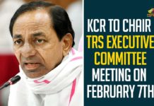 CM KCR will Chair TRS Party State Executive Committee meeting, KCR Review Meeting, KCR to chair TRS State Executive Committee meeting, KCR TRS Party Meeting, Mango News, telangana, Telangana Budget, Telangana CM, Telangana CM Chairs Meeting, Telangana CM KCR, Telangana News, TRS Party Meeting, TRS Party State Executive Committee meeting, TRS State Executive Committee, TRS State Executive Committee meeting, Union Budget