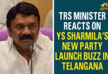 TRS Minister Reacts On YS Sharmila’s New Party Launch Buzz In Telangana,Mango News,Y.S. Sharmila promises Rajanna Rajyam in Telangana,Janasena Chief Pawan Kalyan Responds Over YS Sharmila's New Party In Telangana,TRS Gangula Kamalakar Reaction on YS Sharmila New Party in Telangana,Debate on YS Sharmila New Party in Telangana