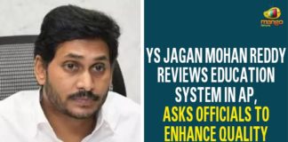 YS Jagan Mohan Reddy Reviews Education System In AP Asks Officials To Enhance Quality,Mango News,JAGAN REVIEWS PROGRESS OF WORK IN SCHOOLS, ASKS OFFICIALS TO FINISH REVAMPING BY MARCH,Andhra Pradesh government schools to get new look,YS Jagan Mohan Reddy Reviews Education System In AP
