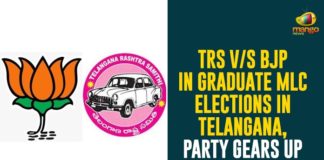 TRS V/S BJP In Graduate MLC Elections In Telangana, Party Gears Up To Win,Mango News,Who Will Win In Upcoming Telangana Graduate MLC Elections 2020,TRS VS BJP VS Congress,elangana Graduate MLC Elections 2021,TRS vs BJP,LIVE: The Debate On Telangana Graduate MLC Elections 2021,TRS vs BJP Vs Congress,Telangana: Parties gear up for Graduates MLC polls,TRS - BJP gearing up for another poll battle