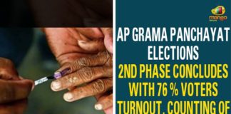 AP Grama Panchayat Elections 2nd Phase Concludes With 76 % Voters Turnout, Counting of Votes Underway,AP Panchayat Election Second Phase Polling Underway 4.27 Lakh Voters Listed To Vote,Mango News,Andhra Pradesh panchayat elections phase 2: Voting under way,Polling Underway For 2nd Phase Of Panchayat Elections,Voting for 2nd phase of Gram Panchayat polls underway in Andhra Pradesh,AP Second Phase Panchayat Election Counting Begins 76.11% Voting Turn Out Recorded