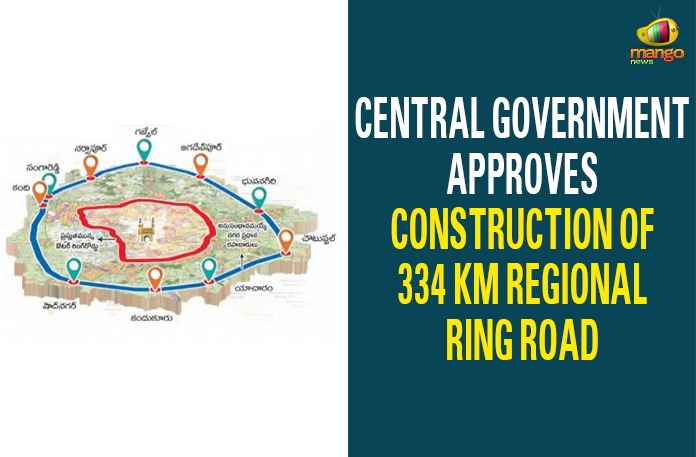Centre approves mega project Regional Ring Road(RRR) in Hyderabad