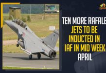 Ten More Rafale Jets To Be Inducted In IAF In Mid Week April,Mango News English,Mango News,IAF,Indian Air Force,Ten More Rafale Fighter Jets To Land In India From France In Mid April,Ten More Rafale Jets,Rafale Jets,Three Rafale Fighters Landing Next Week,Nine More In April To Add To IAF’s Firepower,Three More Rafale Fighters To Join Indian Air Force Fleet Next Week,Ten Rafale Aircrafts,Three Rafale Aircraft Will Reach India Next Week,Rafale Jet,Rafale Jet News,Rafale adding strength to IAF,Rafale Jets To Be Inducted In IAF,Indian Air Force Jet,Indian Air Force News,Indian Air Force Latest News,India,Ten More Rafale Jets