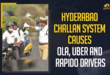 Challan System, Challan System for riders, Hyderabad, Hyderabad Challan System, Hyderabad Challan System Causes Ola, Hyderabad Challan System Causes Ola Uber And Rapido Drivers, Hyderabad police implemented the new Challan System, Hyderabad Traffic Police, Hyderabad Traffic Police New Rules, Hyderabad Traffic Police News, Mango News, new challan system, new challan system in hyderabad, pillion riders