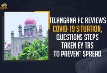 Chief Justice Hima Kohli, Coronavirus, COVID-19, COVID-19 surge, Covid-19 Updates in Telangana, Mango News, Questions Steps Taken By TRS To Prevent Spread, Telangana Corona Updates, Telangana Coronavirus News, telangana covid cases today bulletin, telangana covid cases today list, Telangana HC Questions Steps Taken By TRS To Prevent Spread, Telangana HC Reviews COVID-19 Situation, TRS Government