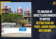 Coronavirus, COVID-19, COVID-19 surge, Covid-19 Updates in Telangana, Mango News, Questions Steps Taken By TRS To Prevent Spread, Restrictions On Pubs Liquor Shops And Cinema, Telangana Corona Updates, Telangana Coronavirus News, telangana covid cases today bulletin, telangana covid cases today list, Telangana HC Directs Government To Impose Restrictions, Telangana HC Directs Government To Impose Restrictions On Pubs Liquor Shops And Cinema, Telangana HC Reviews COVID-19 Situation, TRS Government