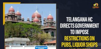 Coronavirus, COVID-19, COVID-19 surge, Covid-19 Updates in Telangana, Mango News, Questions Steps Taken By TRS To Prevent Spread, Restrictions On Pubs Liquor Shops And Cinema, Telangana Corona Updates, Telangana Coronavirus News, telangana covid cases today bulletin, telangana covid cases today list, Telangana HC Directs Government To Impose Restrictions, Telangana HC Directs Government To Impose Restrictions On Pubs Liquor Shops And Cinema, Telangana HC Reviews COVID-19 Situation, TRS Government