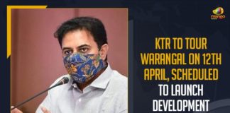 Development Projects, Errabelli Dayakar Rao, Greater Warangal Municipal Corporation, GWMC, KTR, KTR To Lauch Warangal Development Projects, KTR to tour in Warangal on April 12, KTR To Tour Warangal, KTR To Tour Warangal On 12th April, KTR To Tour Warangal On 12th April Scheduled To Launch Development Projects, Mango News, Municipal Administration and Urban Development Minister, Satyavathi Rathod, Telangana Minister, Telangana Minister kTR, Tribal Welfare Minister, Warangal, Warangal Development Projects, Working President of the TRS